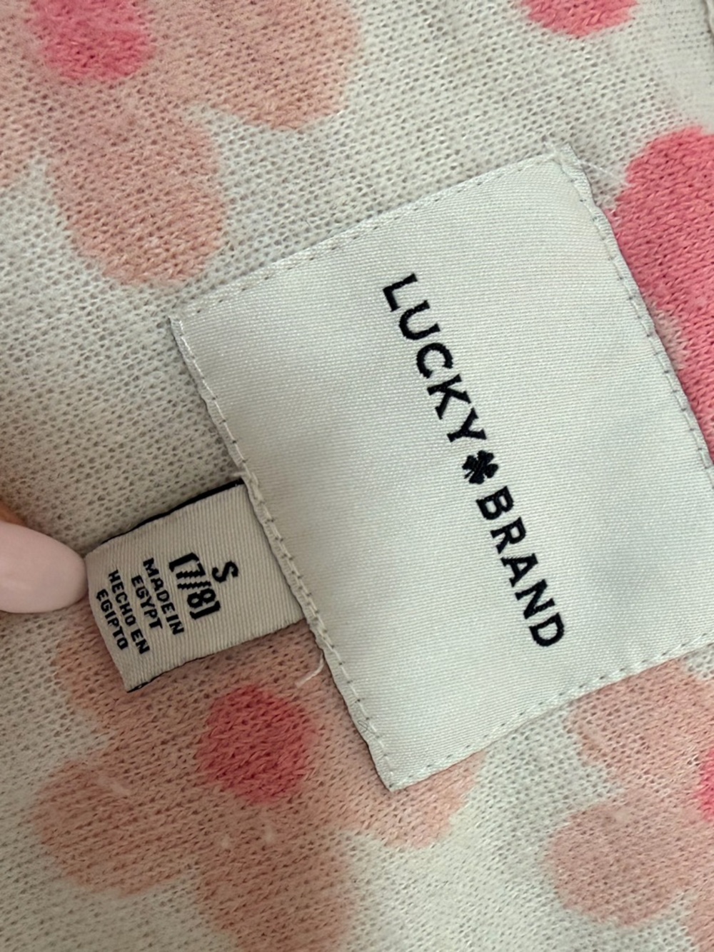Kids/Girl Lucky Brand Zip‎ Up Jacket Size Small (7/8) - Picture 5 of 7